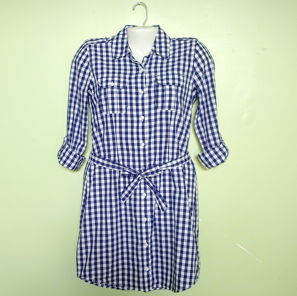 Tommy Hilfiger Casual Checkered Dress